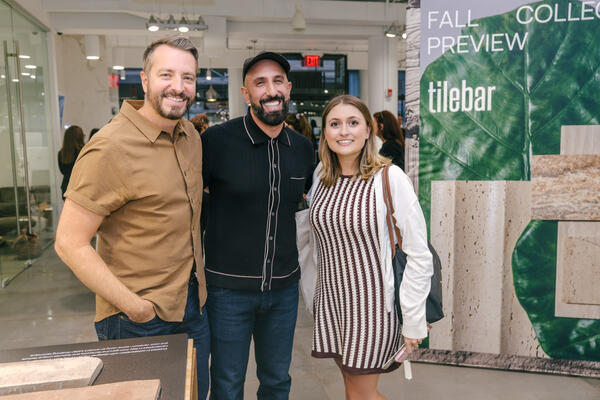 Barry Bordelon and Jordan Slocum with Mackenzie McCrane  of Curtis + Ginsberg Architects