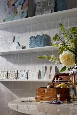 The collection offers options for every surface—and every style of self-expression