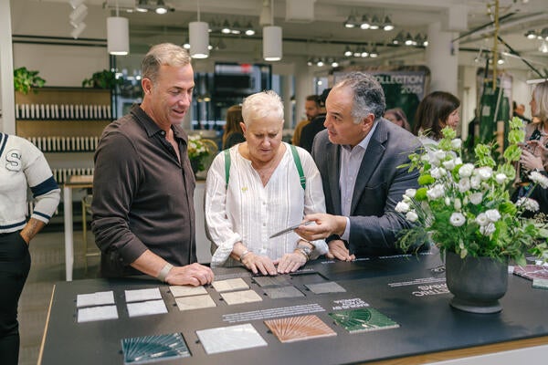 Keith Baltimore, Mimi Levitan and John Tudisco 