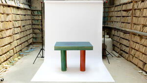 Studiotwentyseven pillar blue sculpture table luna paiva 04